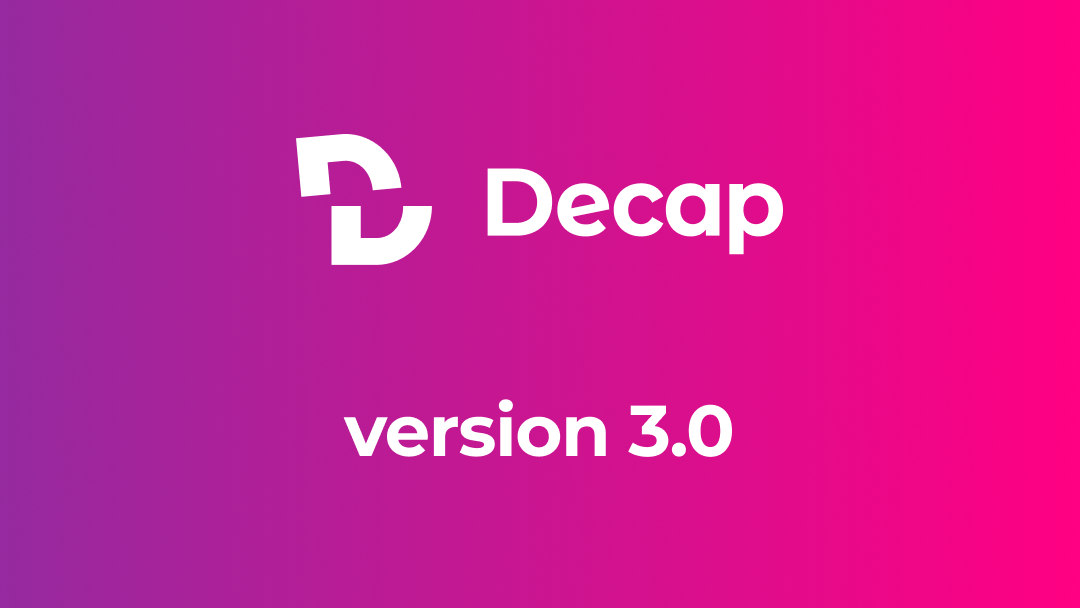 Decap 3.0 is now available